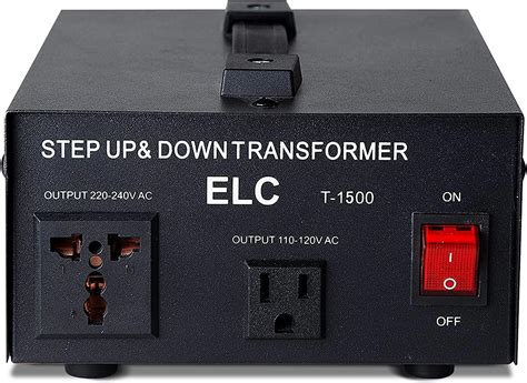 Elc T Series 1500 Watt Voltage Converter Transformer Step Up Down 110v To 220v 220v To