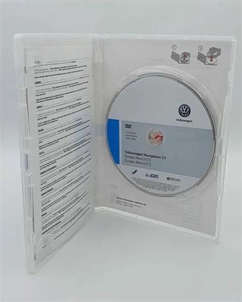 Original Volkswagen Vw Navi Navigation Cd F R Rns Rns Europa