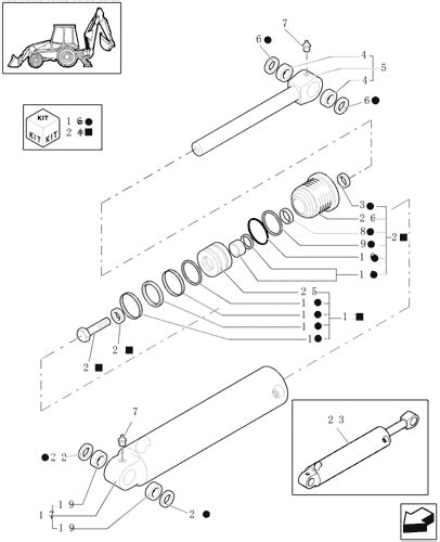 B95TC NA BACKHOE LOADER 1 06 12 07 514 F 01 HYDRAULIC