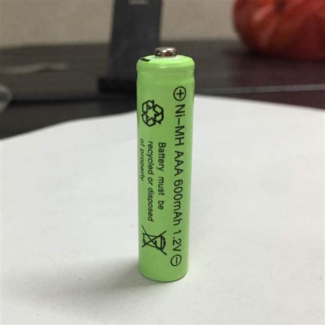 Ni Mh Aaa 600mah 1 2v Triple A Rechargeable Batteries For Outdoor Garden Solar L Ebay