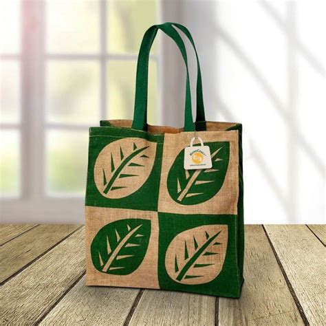 Printed Jute Bags Manufacturer And Exporter - handcraftCustom.com