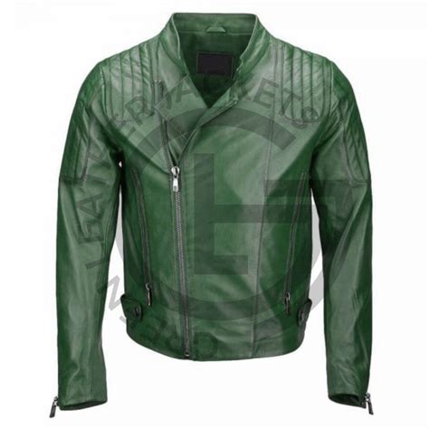 Green Motorcycle Jacket