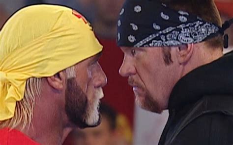 The Undertaker Wwe Legends Iconic Segment With Hulk Hogan Was 20