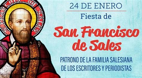 El Salesiano Eugenio Alburquerque Y San Francisco De Sales En El 24 De