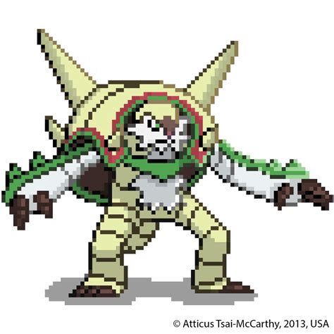 Chesnaught by Atticustm1 on DeviantArt