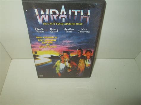 THE WRAITH Rare Sci Fi Dvd CHARLIE SHEEN Sherilyn Fenn 1988 MINT