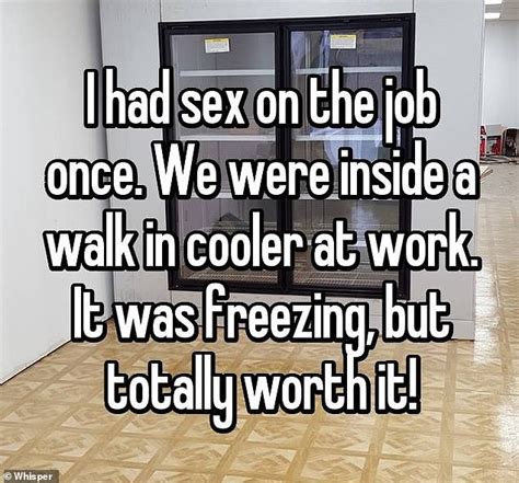 NSFW People Who Ve Had Sex At Work Share Their Most Scandalous Stories Daily Mail Online