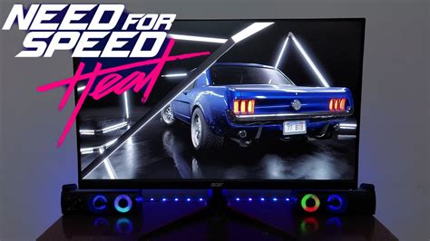 Need For Speed Heat On Lenovo Ideapad Gaming Hdr Monitor Youtube