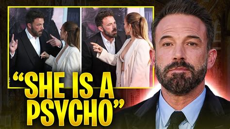 Ben Affleck Reveals Shocking Truth Behind Divorce With Jennifer Lopez