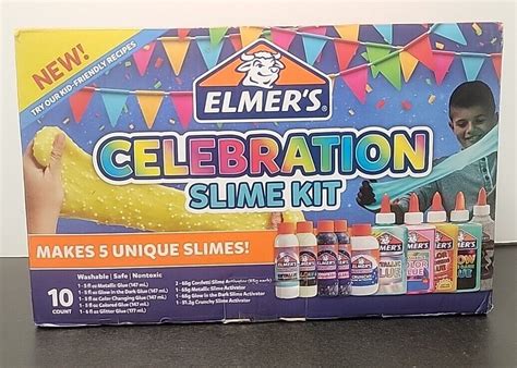 Elmer S Slime Celebration Kit Ebay