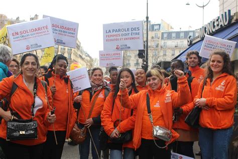 Action Education à La Manifestation Féministe Du 8 Mars 2024