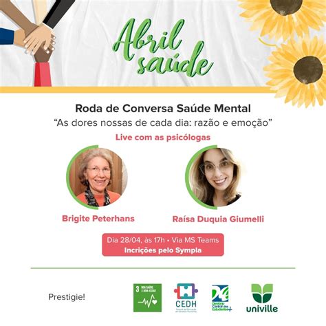 Roda De Conversa Sa De Mental Sympla