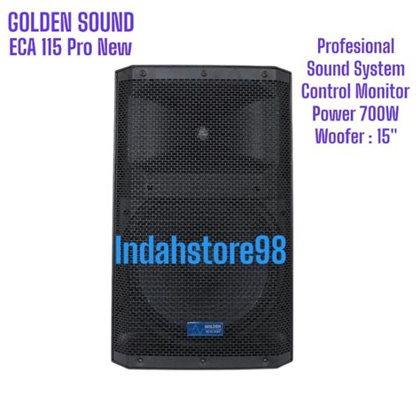 Jual Speaker Aktif Monitor 15 Inch Golden Sound ECA 115 Pro New 700Watt