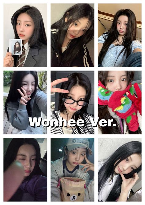 Il1it Selfieselca Bias Photocards Wonhee Moka Minju Iroha Yunah