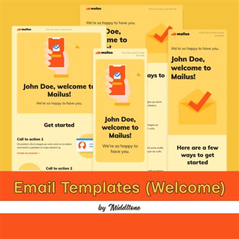 Welcome Email Templates – MasterBundles