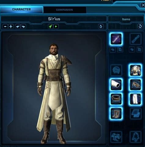 Master Orr Armor Set From Pts Rswtor