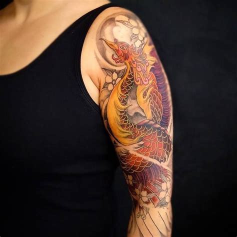 Chronic Ink Tattoo Toronto Tattoo A Half Sleeve Phoenix Tattoo By