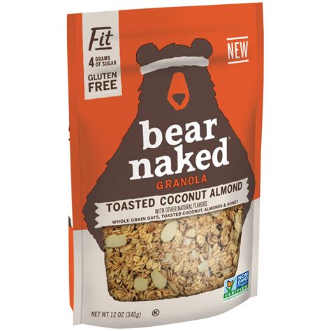 Bear Naked Non Gmo Granola Toasted Coconut Almond Oz Walmart