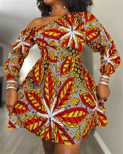 African Short Stretchy Dress African Wedding Dress Women S Dashiki Kente Ankara African