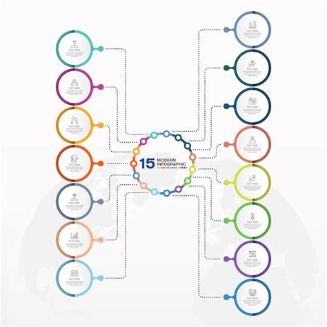 Premium Vector Modern Infographic Template With Steps Process Or