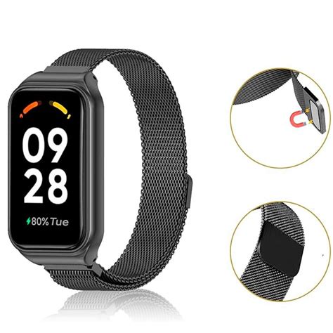 Pulseira Para O Xiaomi Smart Band Active A O Inoxid Vel Milanesa