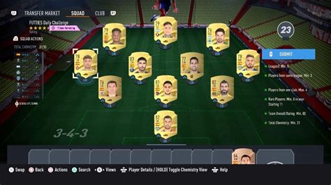 Futties Daily Challenge SBC Complete Week 4 Easily YouTube