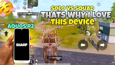 My Best Livik Gameplay Ever On This Device Aquos R2 Pubg Gameplay