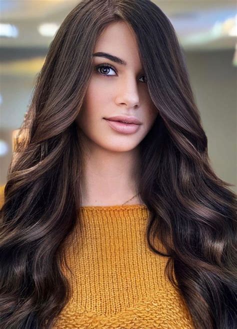 38 Best Hair Colour Trends 2022 That Ll Be Big Natural Brunette With