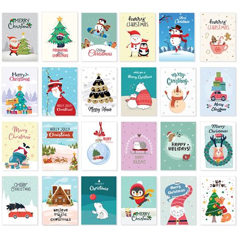 Christmas Card Pack X Mm Christmas Multipack Mixed Xmas Cards