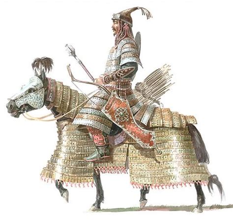 Mongol Heavy Cavalry Military Art, Military History, The Fighters ...