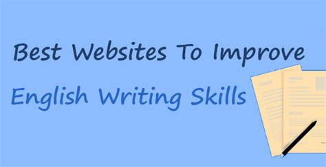 10 Best Websites To Improve Writing Skills In English 2022