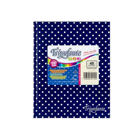 CUADERNO TRIUNFANTE 123 X 50HR N3 LUN AZ 541124 COMERCIAL SUMA