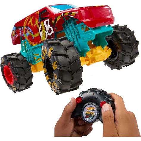 Mo Finance Hot Wheels Rc Monster Trucks Hw Demo Derby In Scale Remote Control Toy