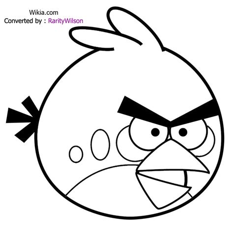 Angry Birds 25034 Cartoons Free Printable Coloring Pages