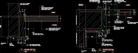 Tempered Glass Door Details Dwg - Glass Door Ideas