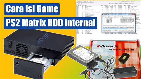 Cara Isi Game PS2 Fat Hardisk Internal NA Ps2 Tutorial YouTube