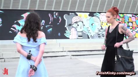 Brunette Slave Francesca Dicaprio Public Double Penetration Fucked