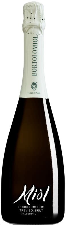 Miol Prosecco DOC Treviso Spumante Brut Millesimato 2022 Lambier Wines