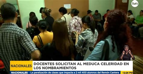 Nombramientos De Docentes Docentes De Provincias Centrales Exigen