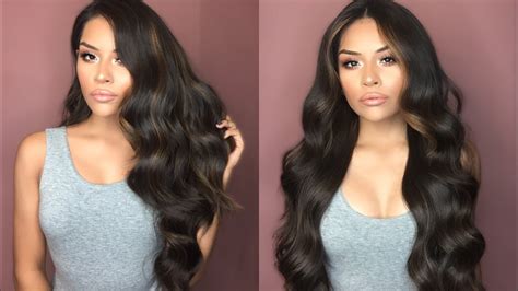 Big Voluminous Hair Tutorial Sarahy Delarosa Youtube