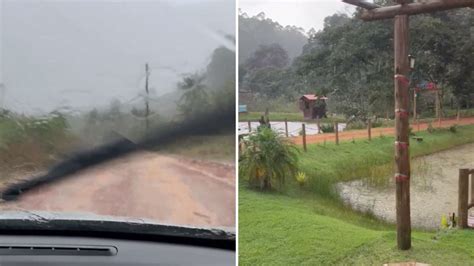 A Gazeta Santa Teresa A Cidade Do Es Onde Mais Choveu Em Horas