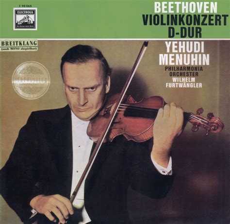 Beethoven Yehudi Menuhin Philharmonia Orchestra Wilhelm Furtwängler