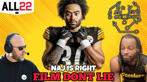 All 22 Steelers Najee Was Right About Matt Canada Film Dont Lie