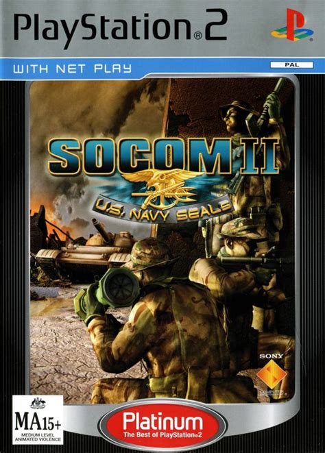 Socom Ii U S Navy Seals Cover Or Packaging Material Mobygames