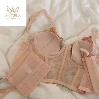 Jual Angela Premium Japan Bra Bh Push Up Set Lace Celana Dalam Wanita Bikini Sport Beha Lingerie