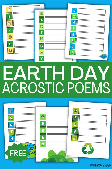 Easy Writing Activities Earth Day Activities Educational Activities