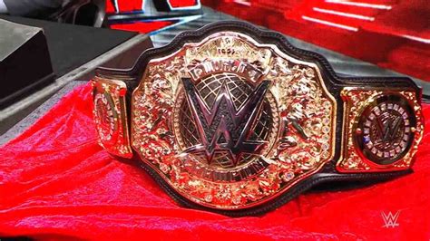 Backstage news on why WWE recently introduced new title belts - WWE ...