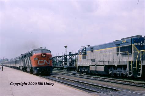 Railpicturesca Bill Linley Photo Cn Train 60 The Rapido On A 5