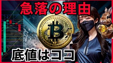 【btc分析】ビットコイン急落の理由とは？ 週足崩壊。テクニカル ファンダメンタルズ徹底解説 │ 金融情報のまとめ