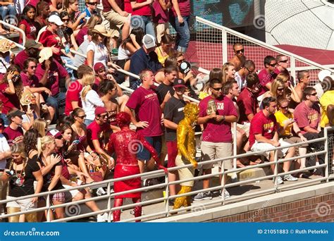 The Garnet And Gold Guys Editorial Stock Photo Image Of Young 21051883